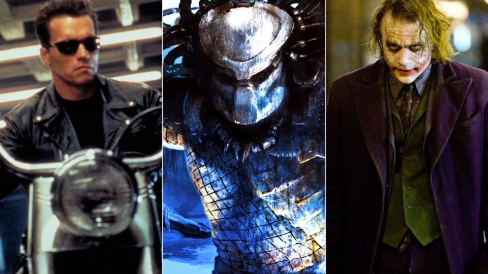 Terminátor, Predátor a Joker